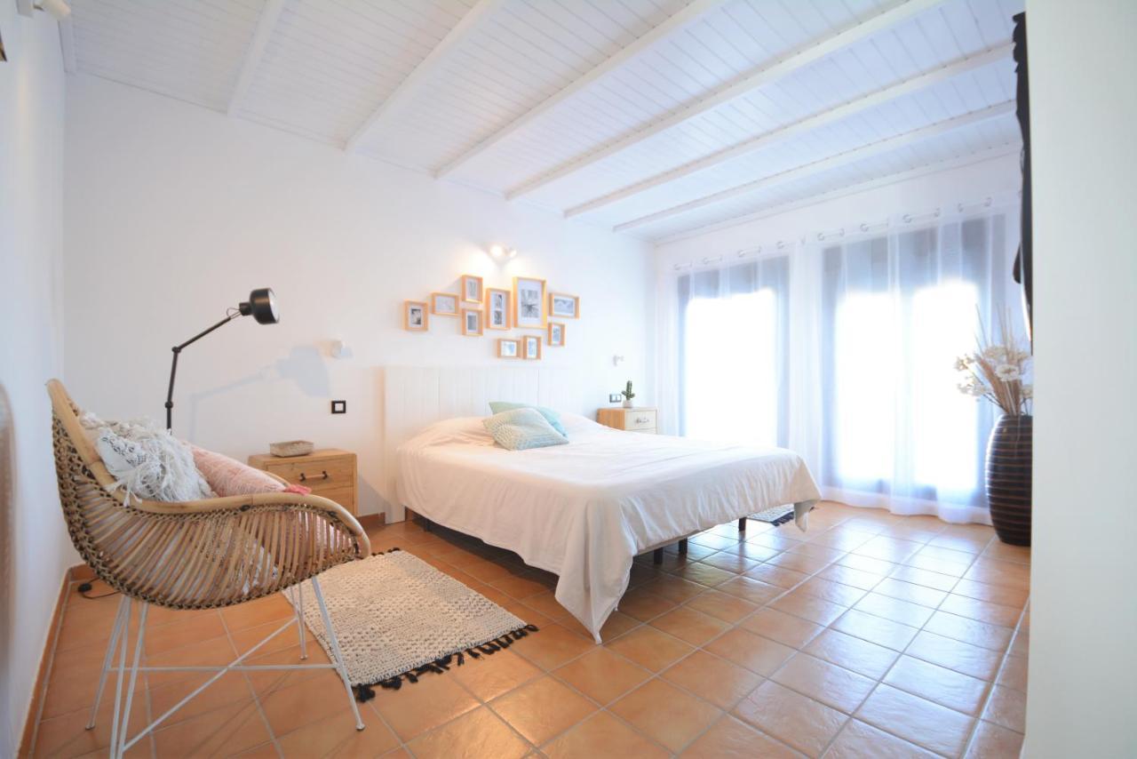 Beautiful Spacious Villa With Private Heated Pool In Lajares Dış mekan fotoğraf