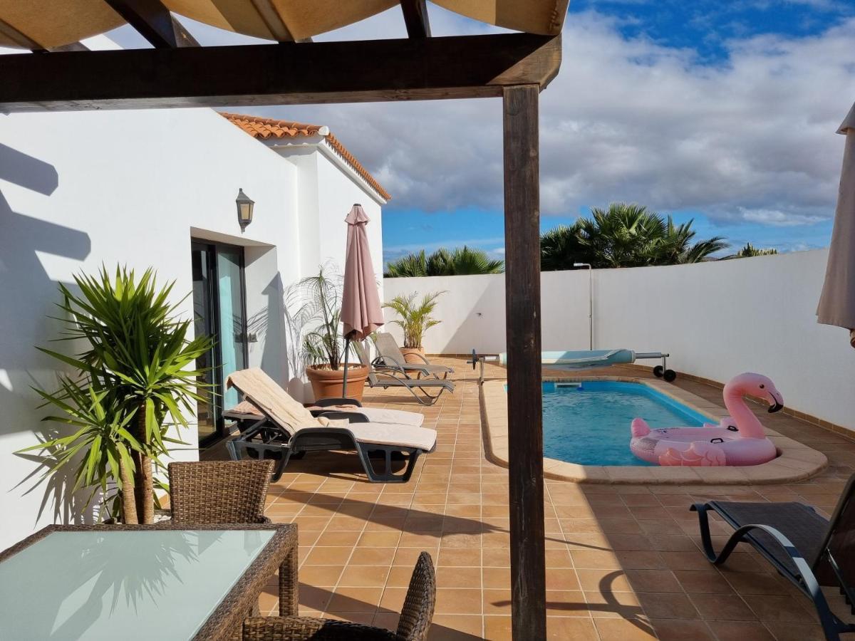 Beautiful Spacious Villa With Private Heated Pool In Lajares Dış mekan fotoğraf